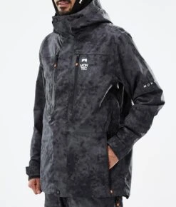 Fawk Snowboard Jacket Men Black Tiedye -Snow Active Clothing Shop H1189 08 6123EwK
