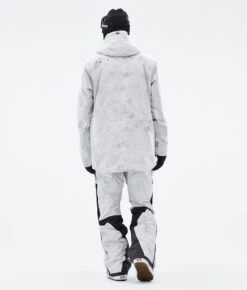 Fawk Snowboard Jacket Men White Tiedye -Snow Active Clothing Shop H1190 05 YJv6LTe