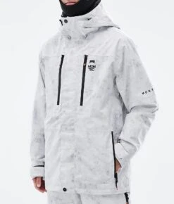 Fawk Snowboard Jacket Men White Tiedye -Snow Active Clothing Shop H1190 08 uACke8v