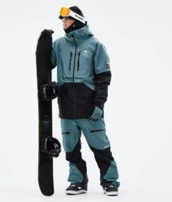 Arch Snowboard Jacket Men Atlantic/Black -Snow Active Clothing Shop H1192 03 eJJV3E1