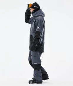 Arch Ski Jacket Men Metal Blue/Black -Snow Active Clothing Shop H1193 04 10MeTIX