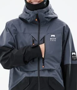 Arch Ski Jacket Men Metal Blue/Black -Snow Active Clothing Shop H1193 09 GeIcs4d