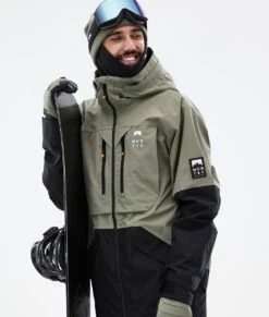 Arch Snowboard Jacket Men Greenish/Black -Snow Active Clothing Shop H1194 02 PpwsouD