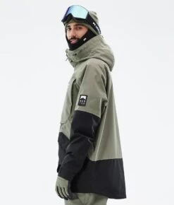 Arch Ski Jacket Men Greenish/Black -Snow Active Clothing Shop H1194 06 fwXMBRk