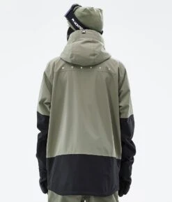 Arch Snowboard Jacket Men Greenish/Black -Snow Active Clothing Shop H1194 07 HX6J2jI
