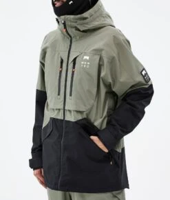 Arch Snowboard Jacket Men Greenish/Black -Snow Active Clothing Shop H1194 08 PFfm8GW