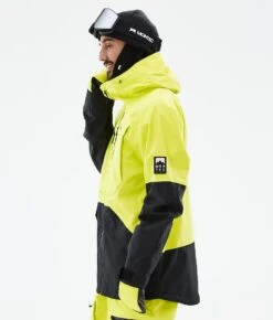 Arch Ski Jacket Men Bright Yellow/Black 16 Arch Ski Jacket Men Bright Yellow/Black -Snow Active Clothing Shop H1195 06 x0M4df2