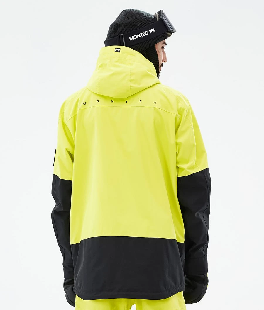 Arch Ski Jacket Men Bright Yellow/Black 9 Arch Ski Jacket Men Bright Yellow/Black - Image 7