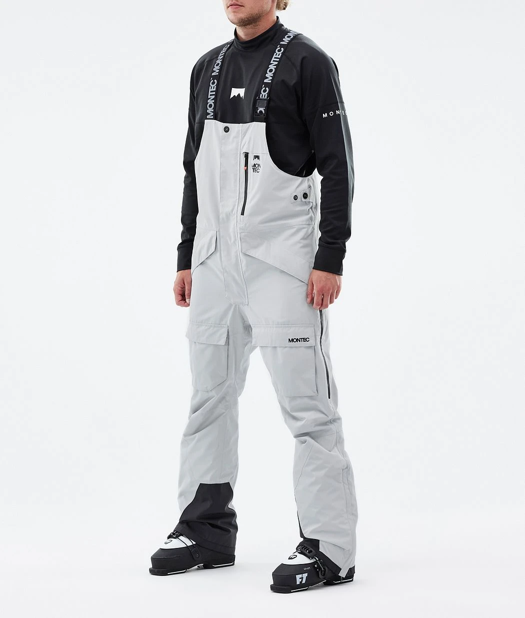 Fawk Ski Pants Men Light Grey 4 Fawk Ski Pants Men Light Grey - Image 2
