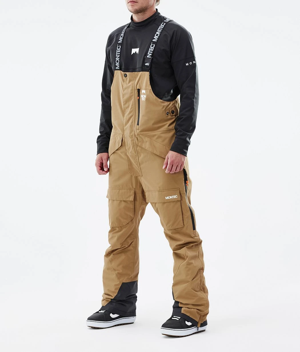 Fawk Snowboard Pants Men Gold 4 Fawk Snowboard Pants Men Gold - Image 2