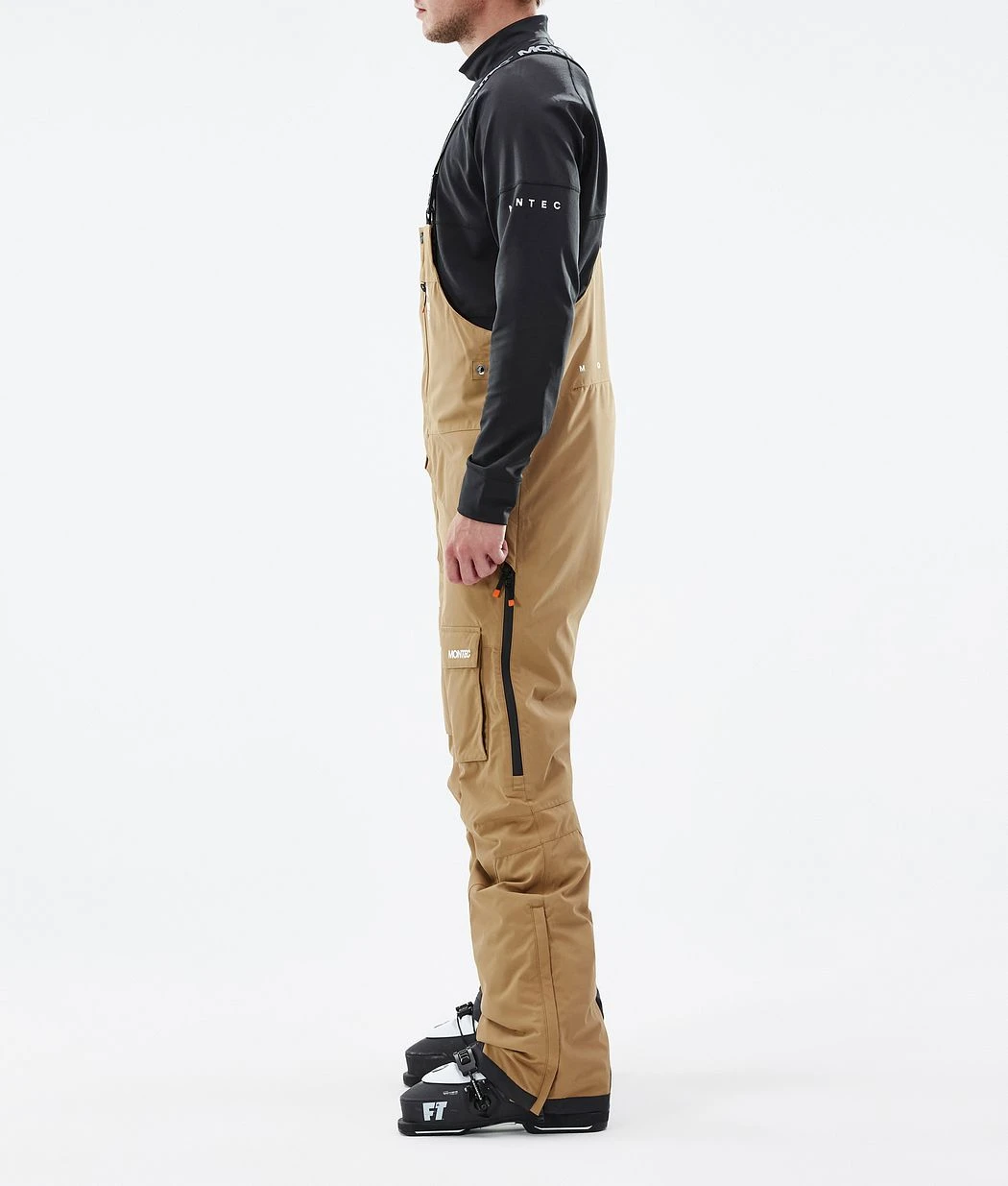 Fawk Ski Pants Men Gold 5 Fawk Ski Pants Men Gold - Image 3