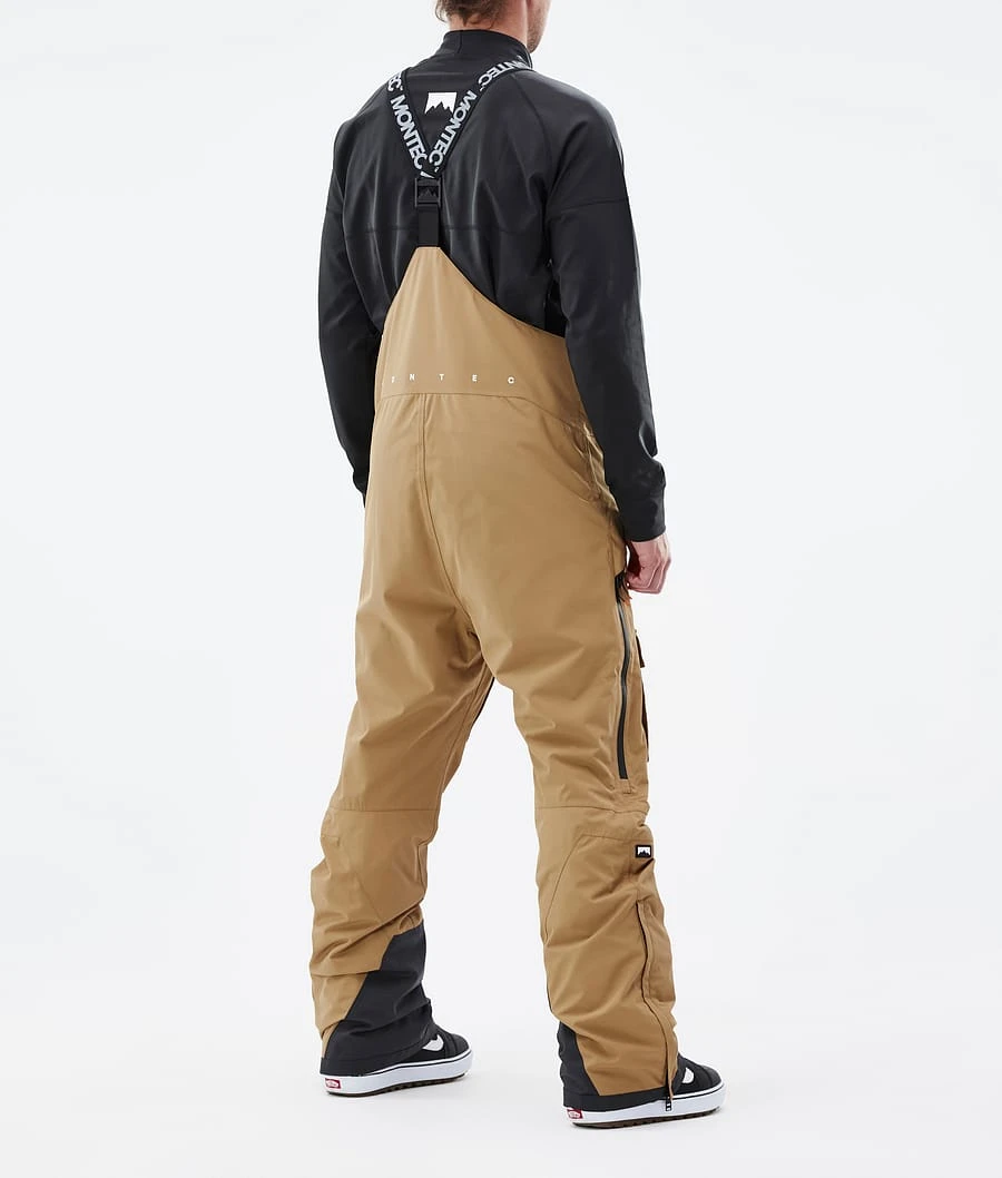 Fawk Snowboard Pants Men Gold 6 Fawk Snowboard Pants Men Gold - Image 4