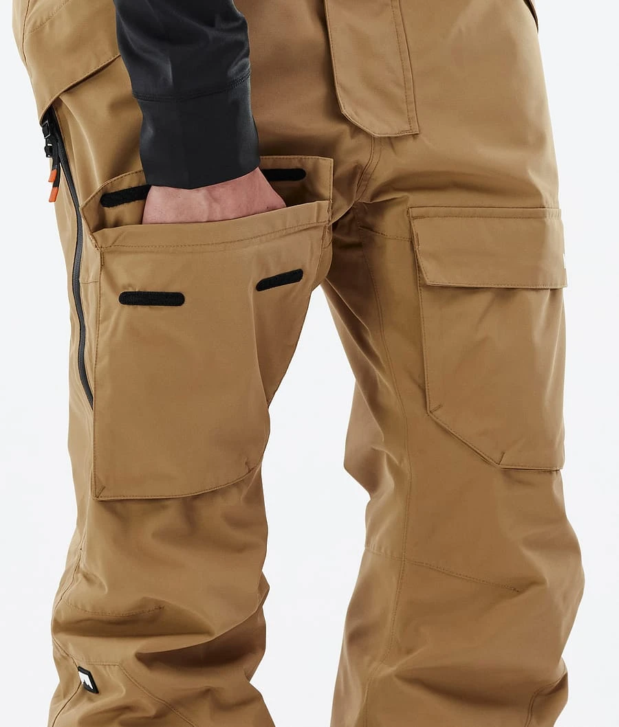 Fawk Snowboard Pants Men Gold 3 Fawk Snowboard Pants Men Gold