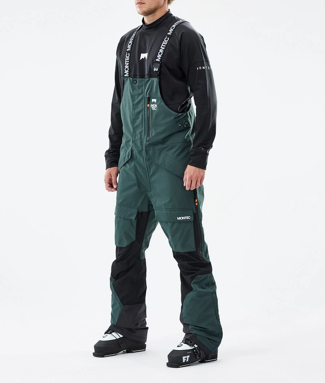 Fawk Ski Pants Men Dark Atlantic/Black 4 Fawk Ski Pants Men Dark Atlantic/Black - Image 2
