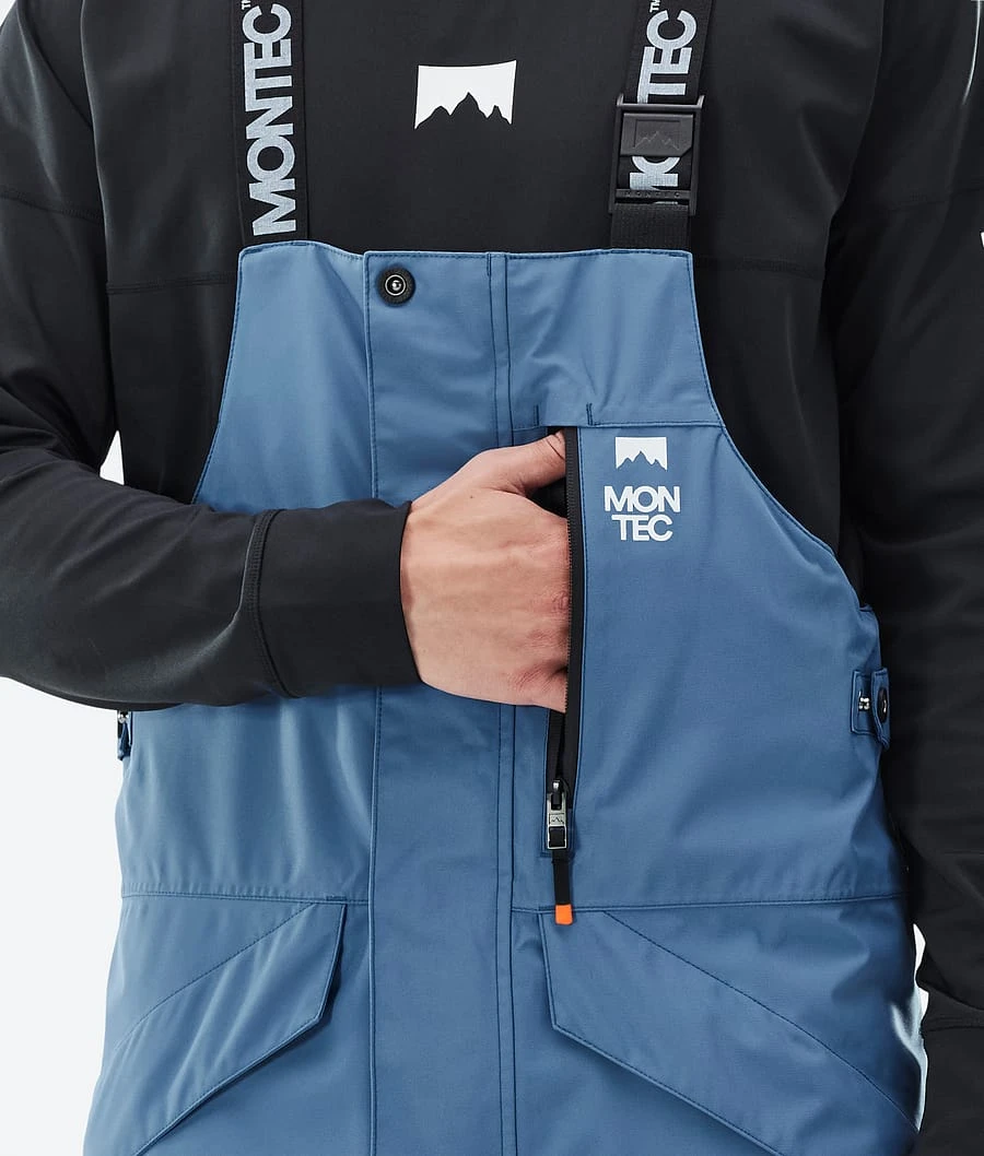 Fawk Snowboard Pants Men Blue Steel/Black 8 Fawk Snowboard Pants Men Blue Steel/Black - Image 6