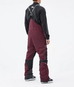 Fawk Snowboard Pants Men Burgundy/Black -Snow Active Clothing Shop H1206 03 NZAYEVX