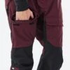 Fawk Snowboard Pants Men Burgundy/Black -Snow Active Clothing Shop H1206 06 4xIdcLK