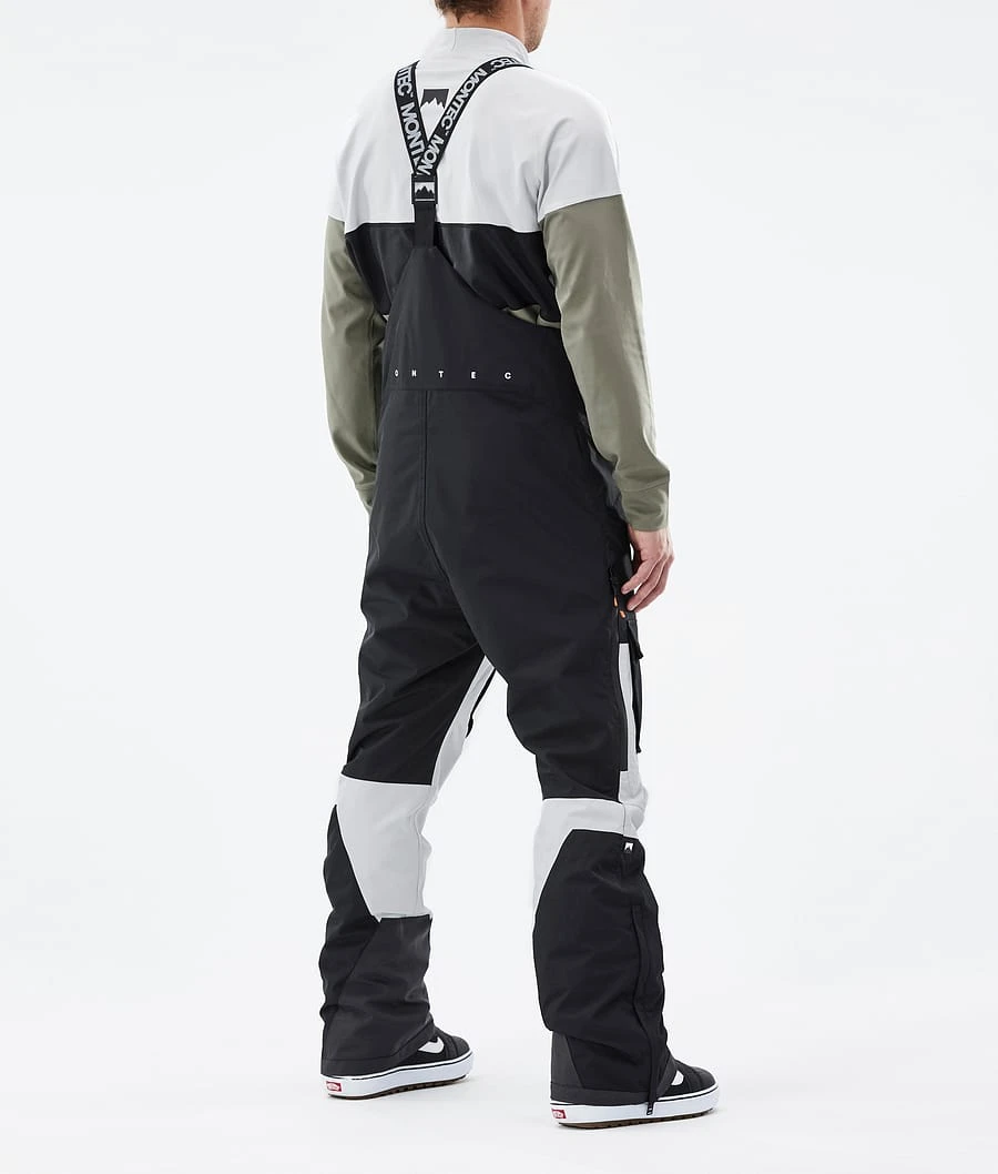 Fawk Snowboard Pants Men Black/Light Grey 6 Fawk Snowboard Pants Men Black/Light Grey - Image 4