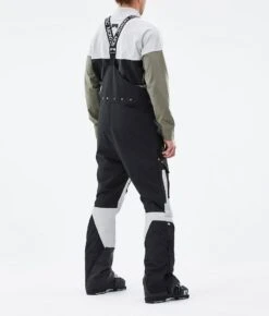 Fawk Ski Pants Men Black/Light Grey -Snow Active Clothing Shop H1207 03 dgqAYMk