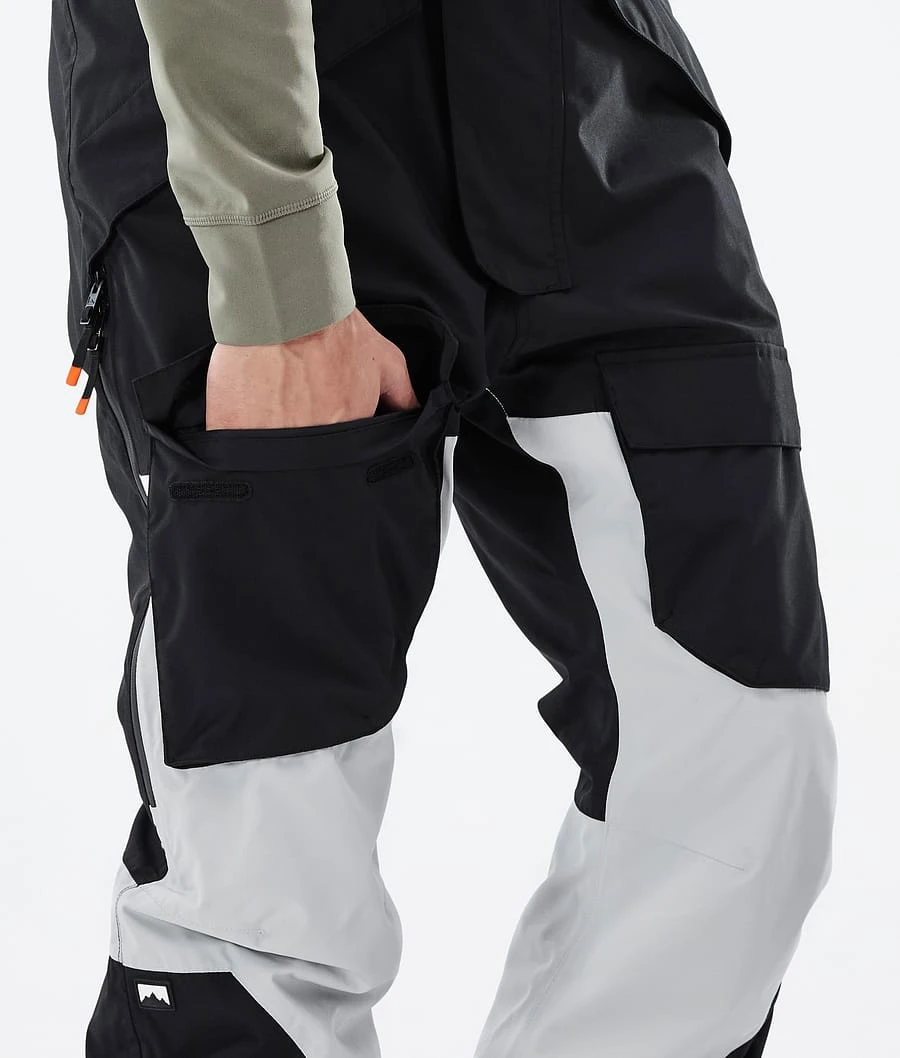 Fawk Snowboard Pants Men Black/Light Grey 3 Fawk Snowboard Pants Men Black/Light Grey