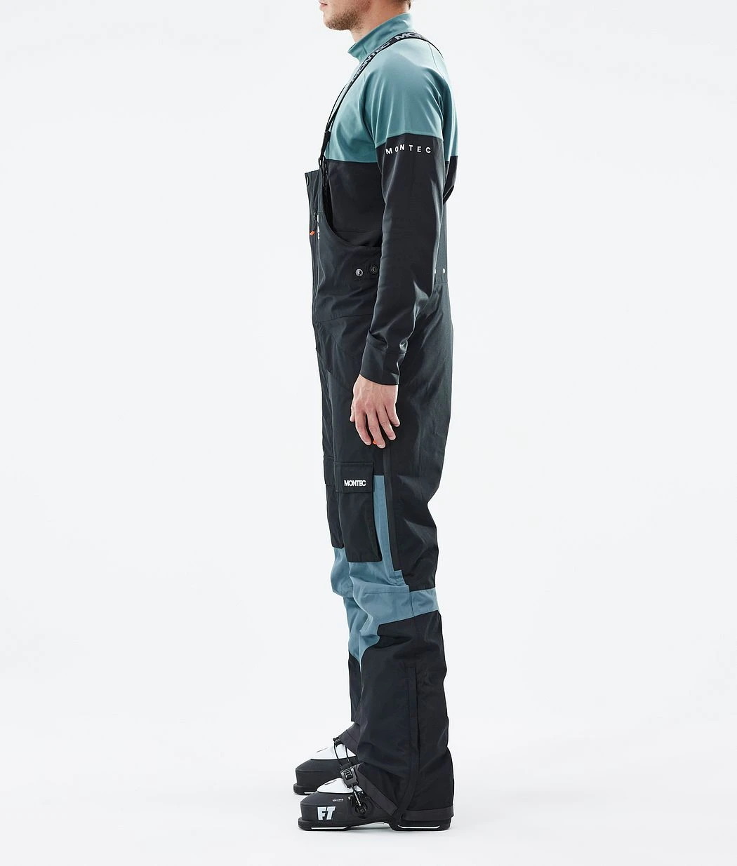 Fawk Ski Pants Men Black/Atlantic 5 Fawk Ski Pants Men Black/Atlantic - Image 3