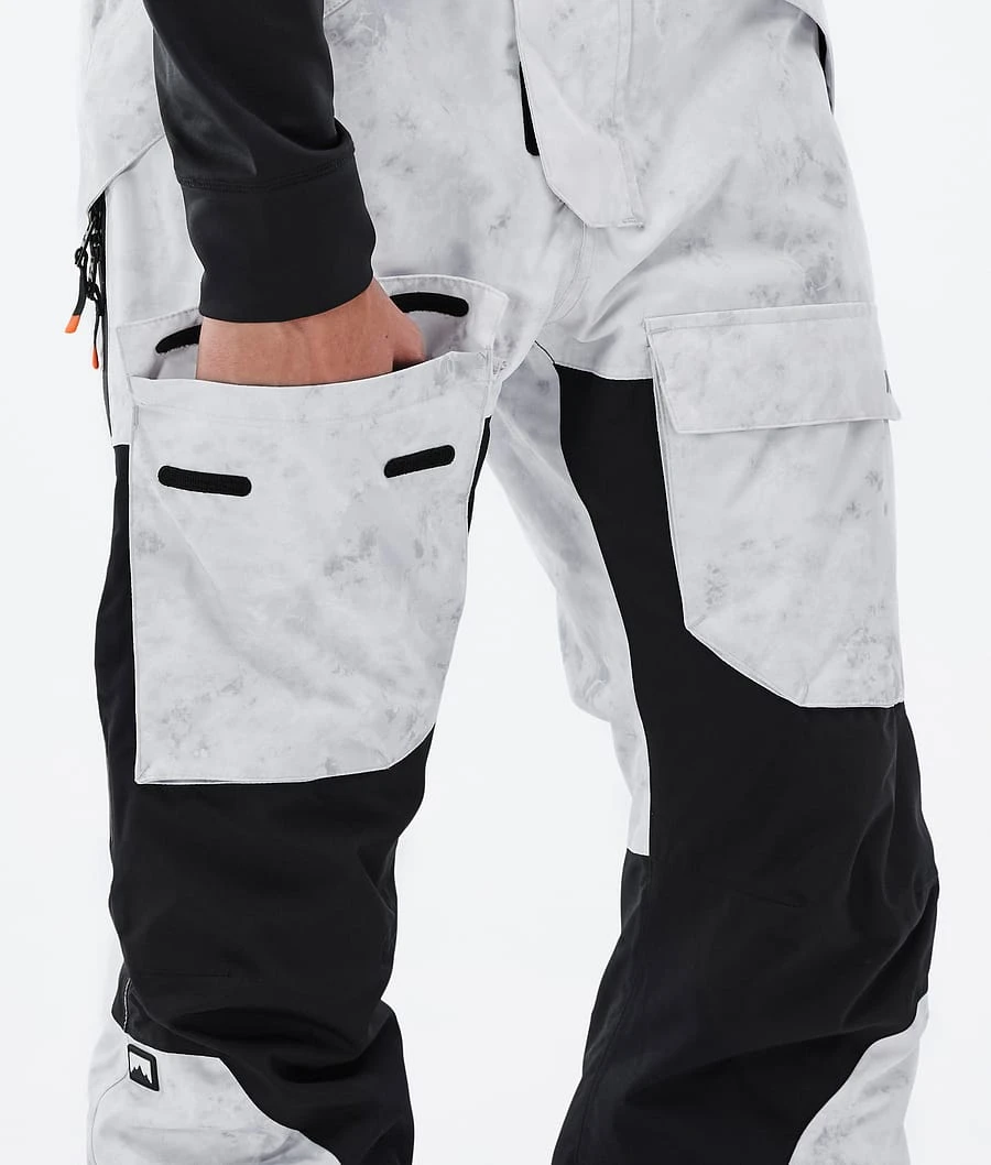 Fawk Snowboard Pants Men White Tiedye 3 Fawk Snowboard Pants Men White Tiedye