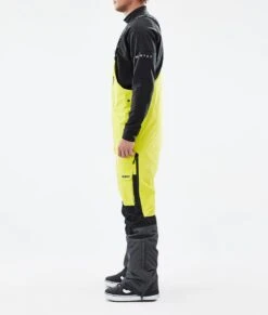 Fawk Snowboard Pants Men Bright Yellow/Black/Phantom -Snow Active Clothing Shop H1217 02 Obf8TXd