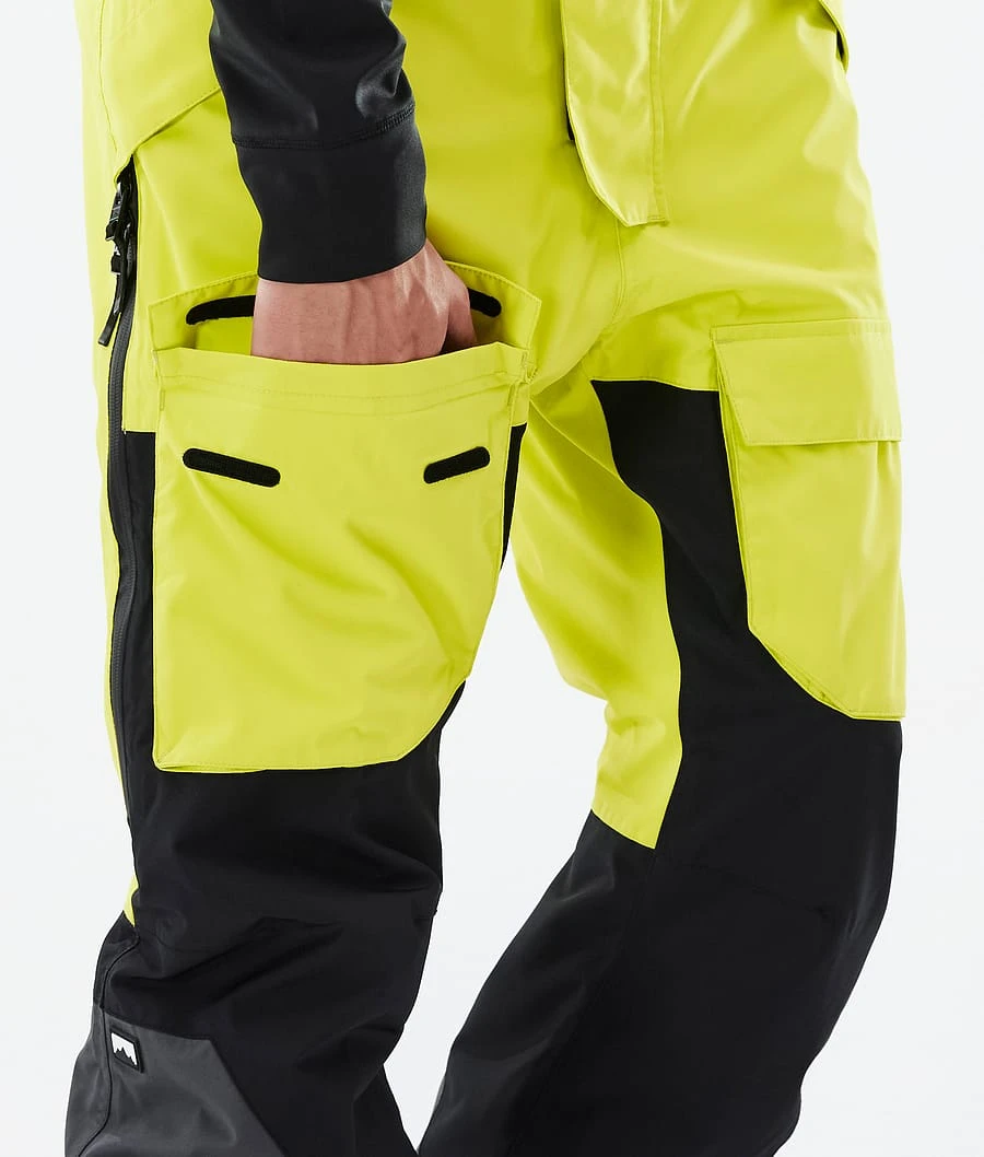 Fawk Ski Pants Men Bright Yellow/Black/Phantom 3 Fawk Ski Pants Men Bright Yellow/Black/Phantom