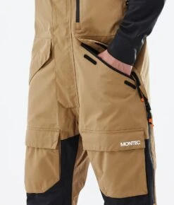 Fawk Ski Pants Men Gold/Black -Snow Active Clothing Shop H1223 04 alX8ef8