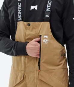 Fawk Ski Pants Men Gold/Black -Snow Active Clothing Shop H1223 05 fhrNV1K