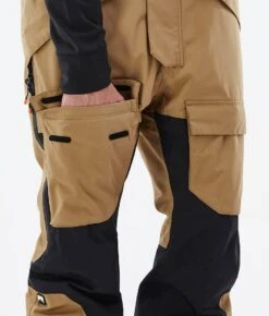 Fawk Ski Pants Men Gold/Black