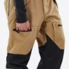 Arch Snowboard Pants Men Gold/Black