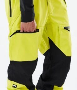 Arch Ski Pants Men Bright Yellow/Black