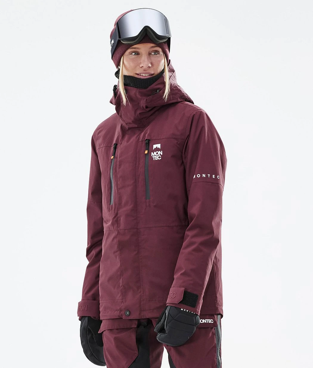 Fawk W Ski Jacket Women Burgundy 4 Fawk W Ski Jacket Women Burgundy - Image 2