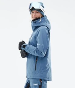 Fawk W Snowboard Jacket Women Blue Steel -Snow Active Clothing Shop H1235 06 9kaba7Z