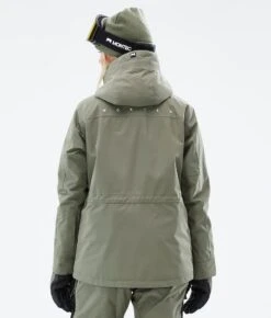 Fawk W Ski Jacket Women Greenish -Snow Active Clothing Shop H1236 07 kKfKa4E