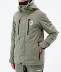 Fawk W Ski Jacket Women Greenish -Snow Active Clothing Shop H1236 08 k2miprN
