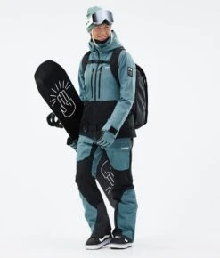 Moss W Snowboard Jacket Women Atlantic/Black -Snow Active Clothing Shop H1237 03 s3O6DWw