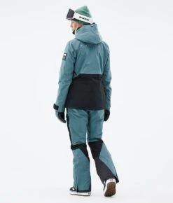 Moss W Snowboard Jacket Women Atlantic/Black -Snow Active Clothing Shop H1237 05 cQL4Kfj