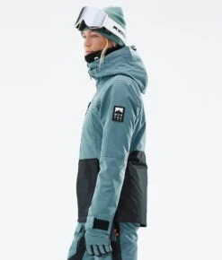 Moss W Snowboard Jacket Women Atlantic/Black -Snow Active Clothing Shop H1237 06 7qxwYyH