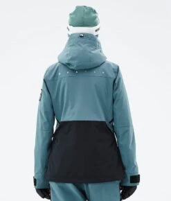 Moss W Ski Jacket Women Atlantic/Black -Snow Active Clothing Shop H1237 07 s8NY7g7