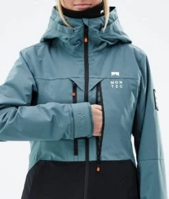 Moss W Ski Jacket Women Atlantic/Black -Snow Active Clothing Shop H1237 09 RpUyuMI