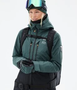 Moss W Snowboard Jacket Women Dark Atlantic/Black -Snow Active Clothing Shop H1238 02 BmYqYFm