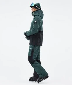 Moss W Ski Jacket Women Dark Atlantic/Black -Snow Active Clothing Shop H1238 04 NG9ONz4