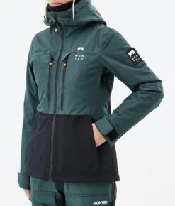 Moss W Snowboard Jacket Women Dark Atlantic/Black -Snow Active Clothing Shop H1238 08 6vPDIci