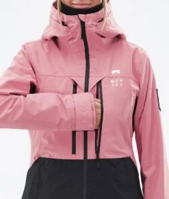 Moss W Snowboard Jacket Women Pink/Black -Snow Active Clothing Shop H1239 09 aybYGj8