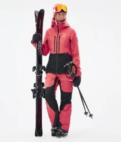 Moss W Ski Jacket Women Coral/Black -Snow Active Clothing Shop H1241 03 rfJLVeY