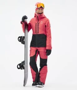 Moss W Snowboard Jacket Women Coral/Black -Snow Active Clothing Shop H1241 04 vgkrxoa