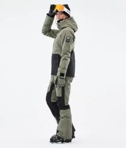 Moss W Ski Jacket Women Greenish/Black -Snow Active Clothing Shop H1243 04 A6qM7wC