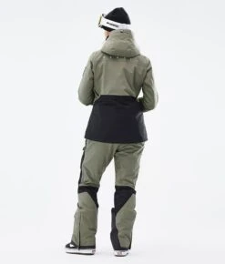 Moss W Snowboard Jacket Women Greenish/Black -Snow Active Clothing Shop H1243 05 7jivOig